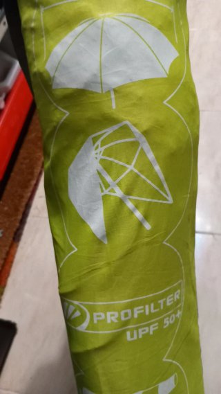 Sombrilla /refugio Decathlon Windstop 160cm