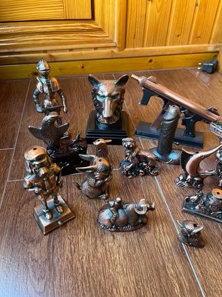 Colección de 22 mecheros decorativos.