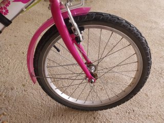 Bicicleta niña 20 Btwin rosa