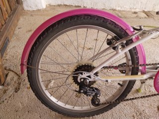 Bicicleta niña 20 Btwin rosa