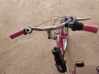 Bicicleta niña 20 Btwin rosa