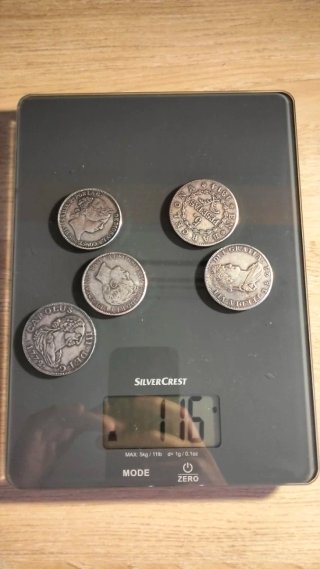 5 Monedas Antiguas Españolas (Falsificaciones)