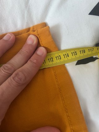 Pantalón DC Straight Talla 34 Mostaza