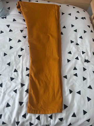 Pantalón DC Straight Talla 34 Mostaza