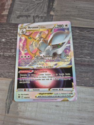 Carta Pokémon Arceus V ASTRO 123/172