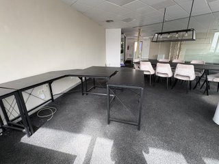 3 Mesas Escritorio Esquinera Negra L