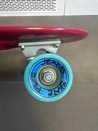Monopatín Rojo
