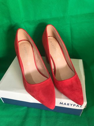 Zapatos de tacón Marypaz rojos talla 39