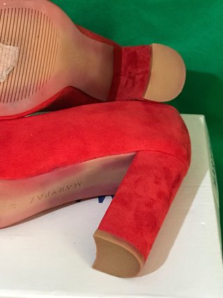 Zapatos de tacón Marypaz rojos talla 39