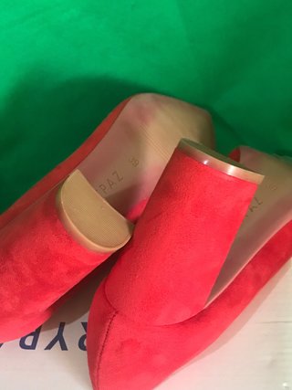 Zapatos de tacón Marypaz rojos talla 39