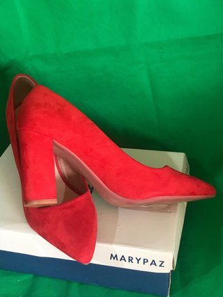 Zapatos de tacón Marypaz rojos talla 39