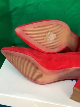 Zapatos de tacón Marypaz rojos talla 39