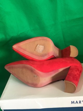 Zapatos de tacón Marypaz rojos talla 39