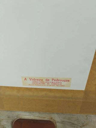Cuadro al óleo de flores rosas