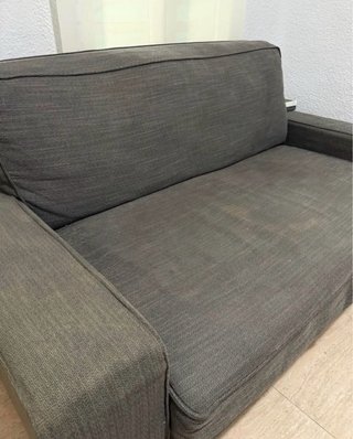 Sofá Cama Ikea Vilasund 2 Plazas Gris Oscuro