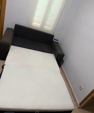 Sofá Cama Ikea Vilasund 2 Plazas Gris Oscuro