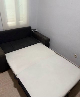 Sofá Cama Ikea Vilasund 2 Plazas Gris Oscuro