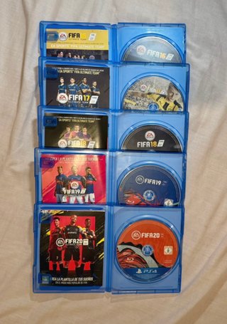 FIFA PS4: 16, 17, 18, 19, 20