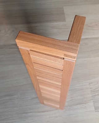 Estantería flotante Ikea Molguer madera