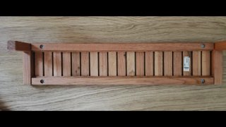 Estantería flotante Ikea Molguer madera