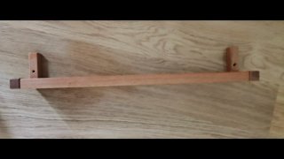 Estantería flotante Ikea Molguer madera