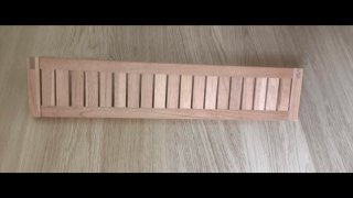 Estantería flotante Ikea Molguer madera