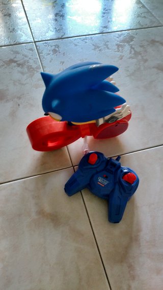 Control remoto Sonic juguete eléctrico