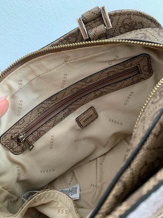 Bolso Guess Beige y Marrón Cadena