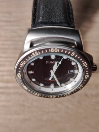 Reloj Pulsar Titanium 100m Sumergible