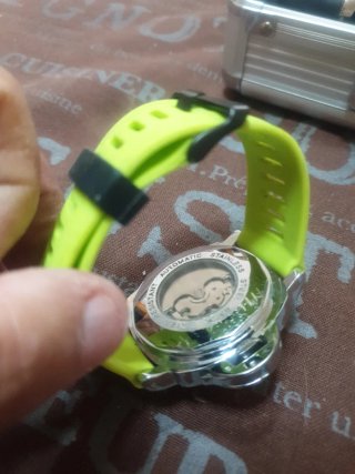 Reloj Panerai Automático Esfera Negra