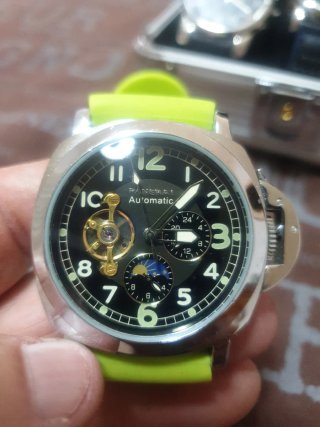 Reloj Panerai Automático Esfera Negra