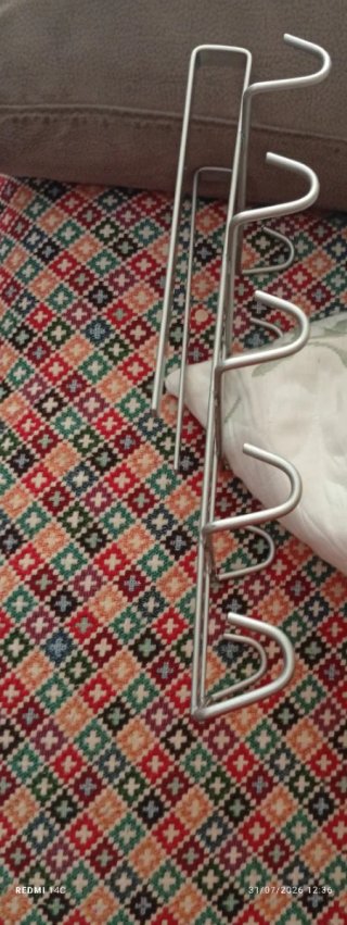 Colgador acero 10 tazas