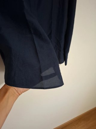 Camisa Massimo Dutti azul mujer