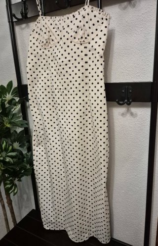 Vestido midi lunares Zara Talla XL NUEVO!!