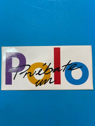 Pegatina Volkswagen Polo