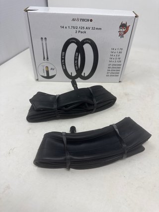 Cámaras de bicicleta 14x1.75-2.125 AV (2 unidades)