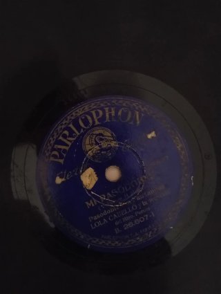 Disco Vinilo 78 RPM Lola Cabello Parlophon