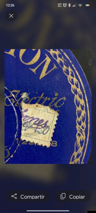 Disco Vinilo 78 RPM Lola Cabello Parlophon