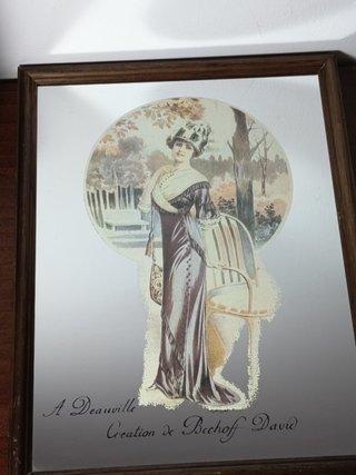 Espejo Vintage Art Nouveau A Deauville