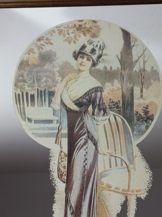Espejo Vintage Art Nouveau A Deauville