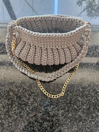 Borsa artigianale donna verde