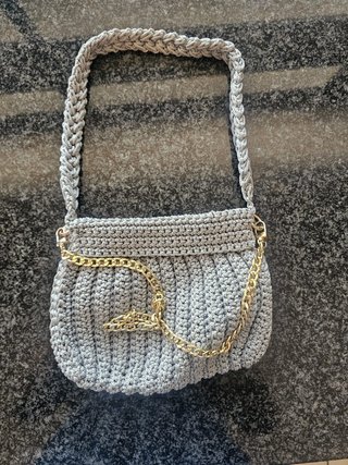 Borsa artigianale donna verde