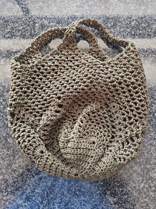 Borsa artigianale donna verde