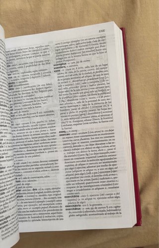 Diccionario de latín + Biblia