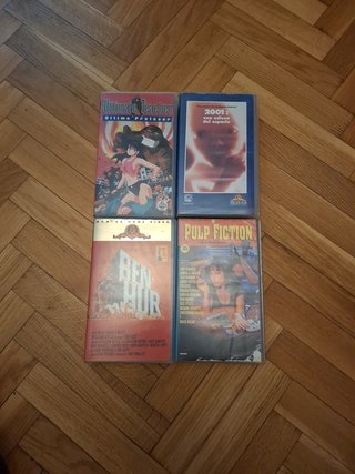 Lote 4 Películas VHS
