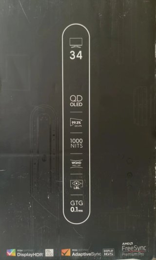 Monitor OLED Alienware AW3423DWF Curvo