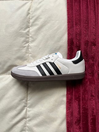 Adidas Samba Blancas y Negras Mujer