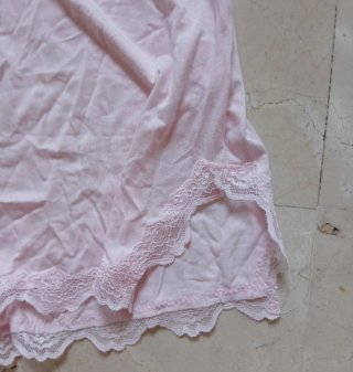 Conjunto pijama top y shorts encaje