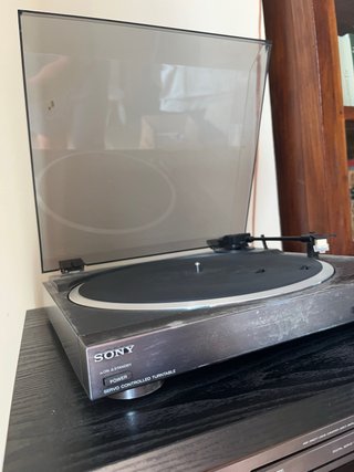 Tocadiscos Sony Negro