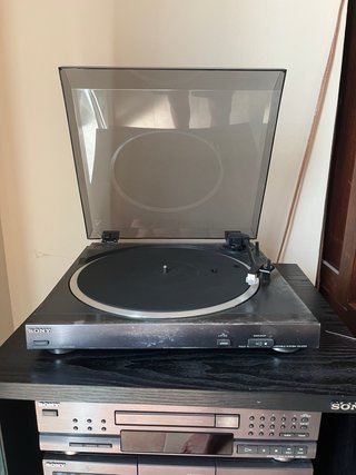 Tocadiscos Sony Negro